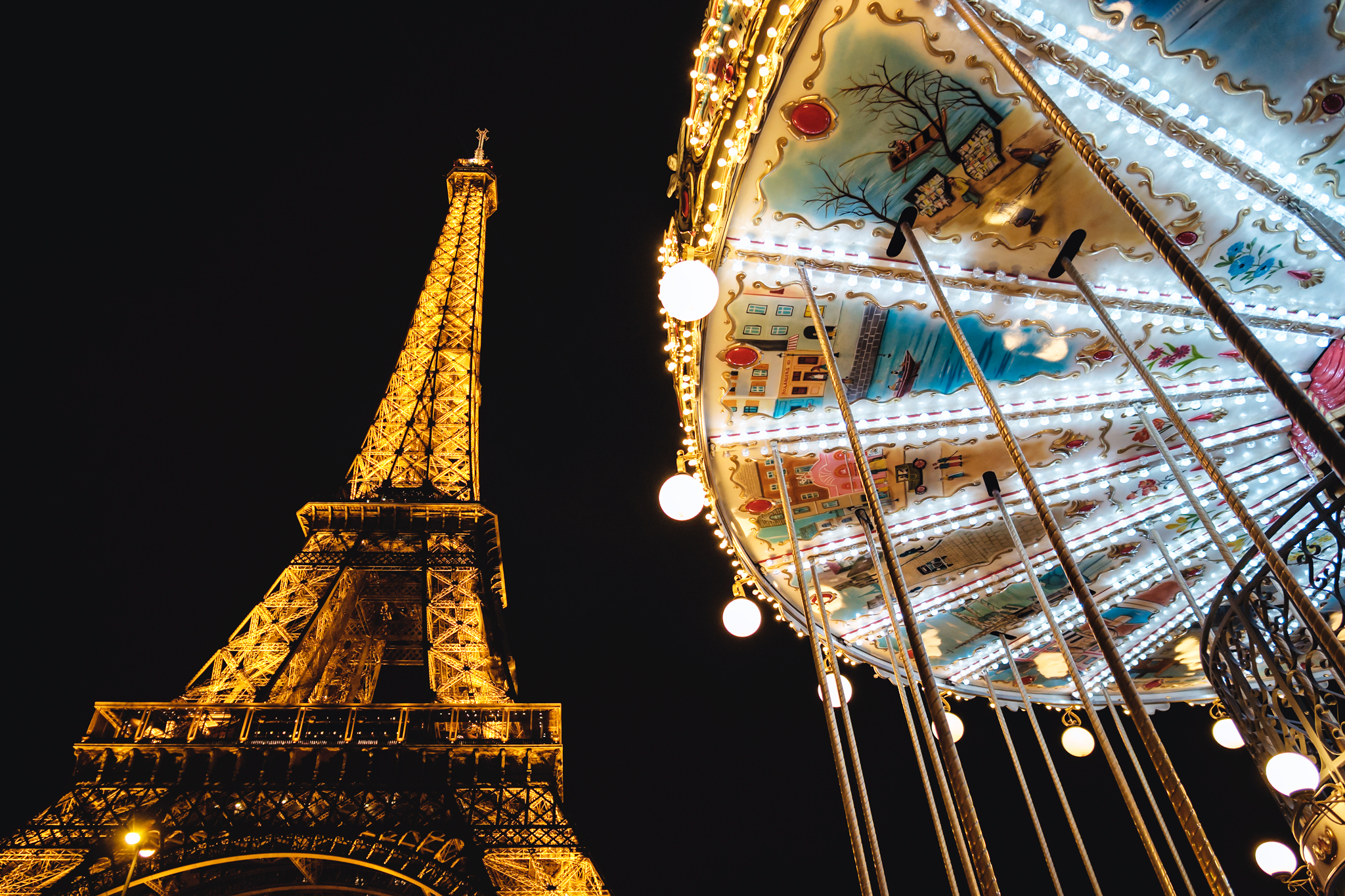 Parisian night views