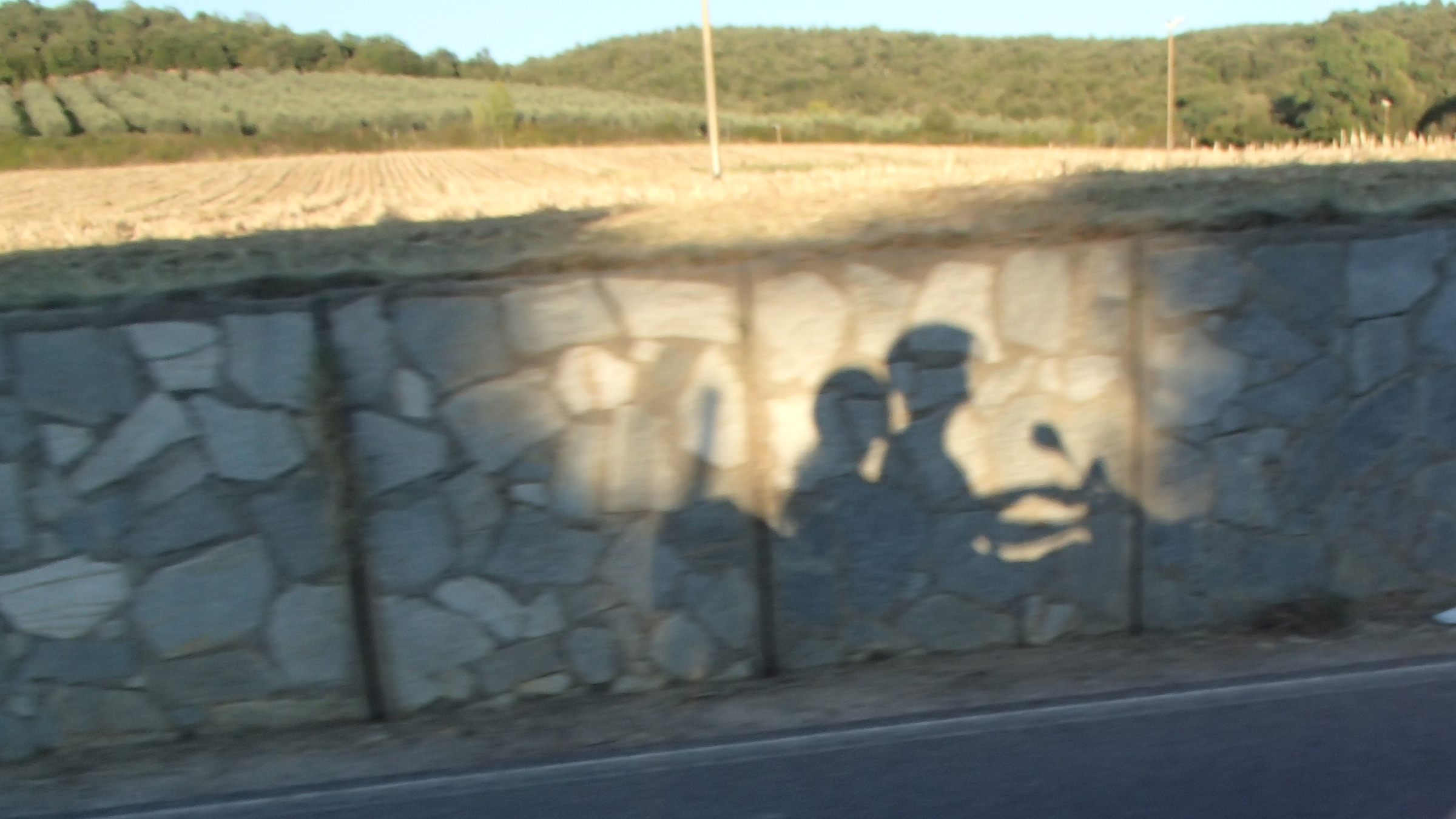 Noi due, vagando per le crete