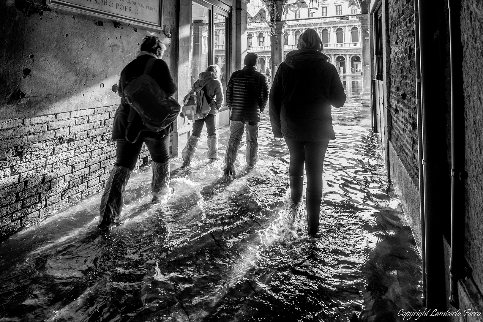 Acqua alta a Venezia
