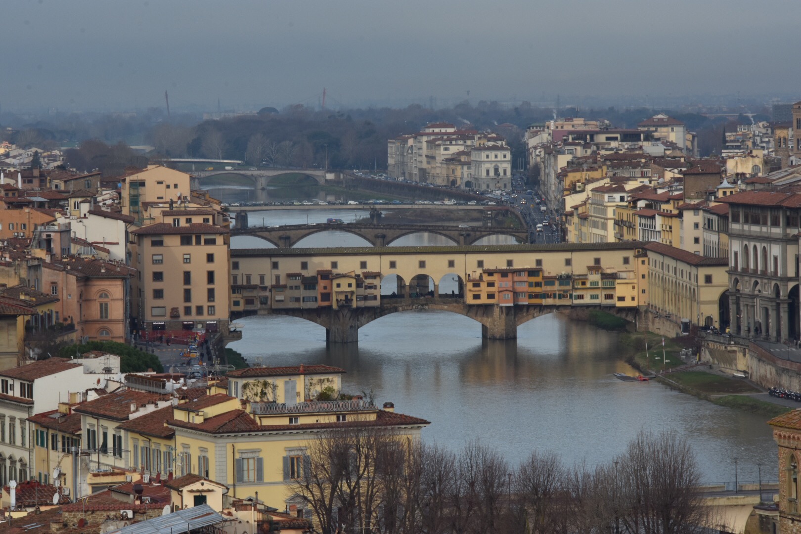 Panorama su ponte vecchio
