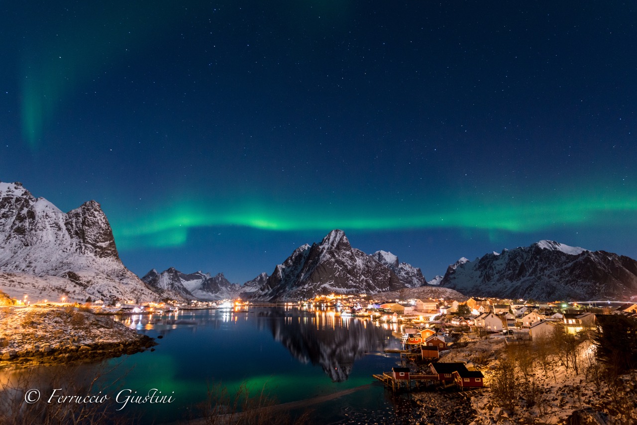 Aurora borealis - Reine