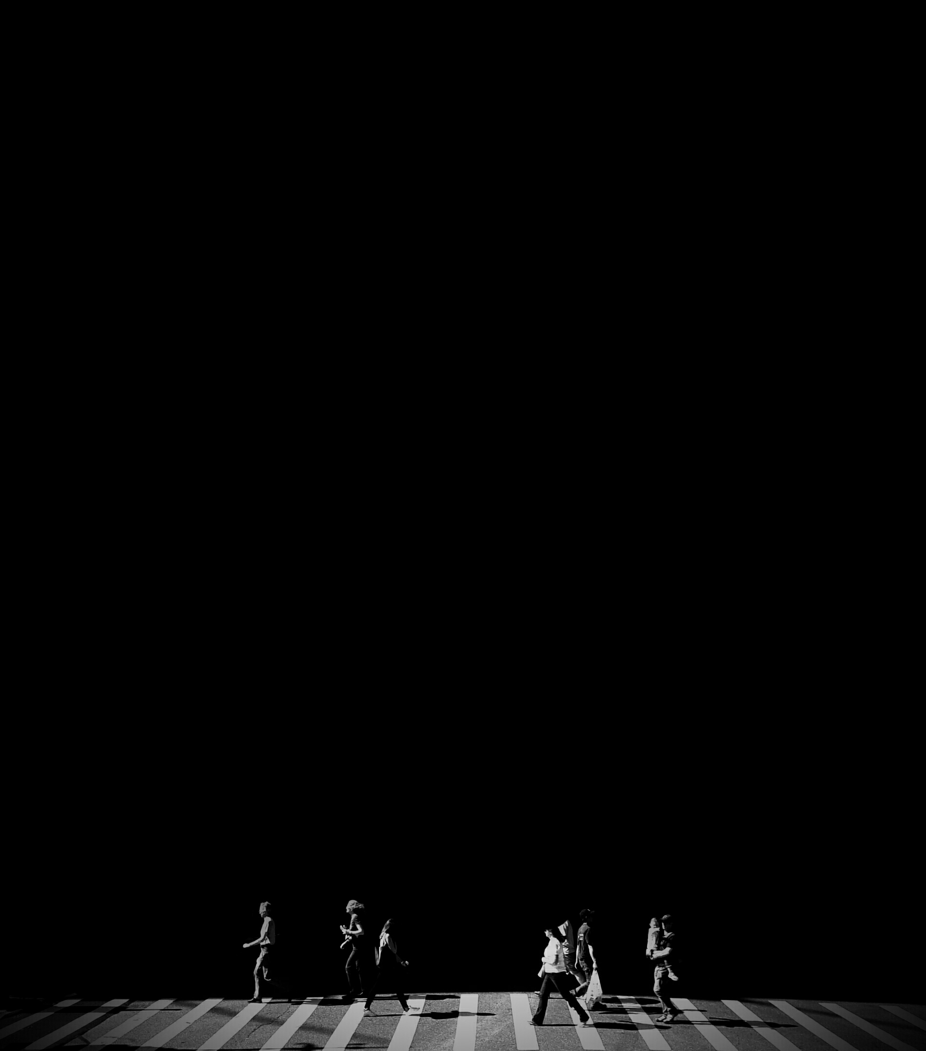 pedestrian crossing.