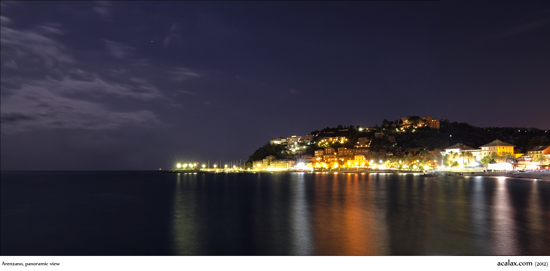 Arenzano, panoramic view