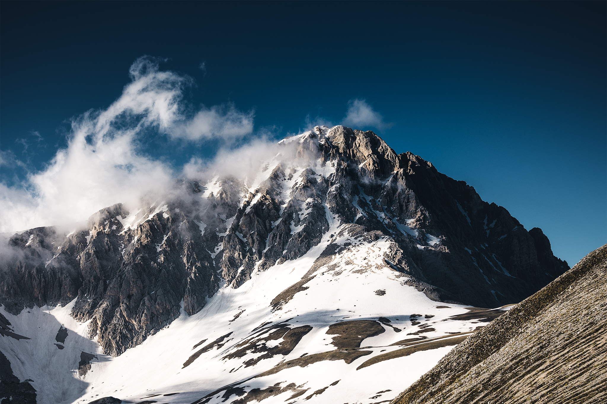 Corno Grande from the Duca degli Abruzzi