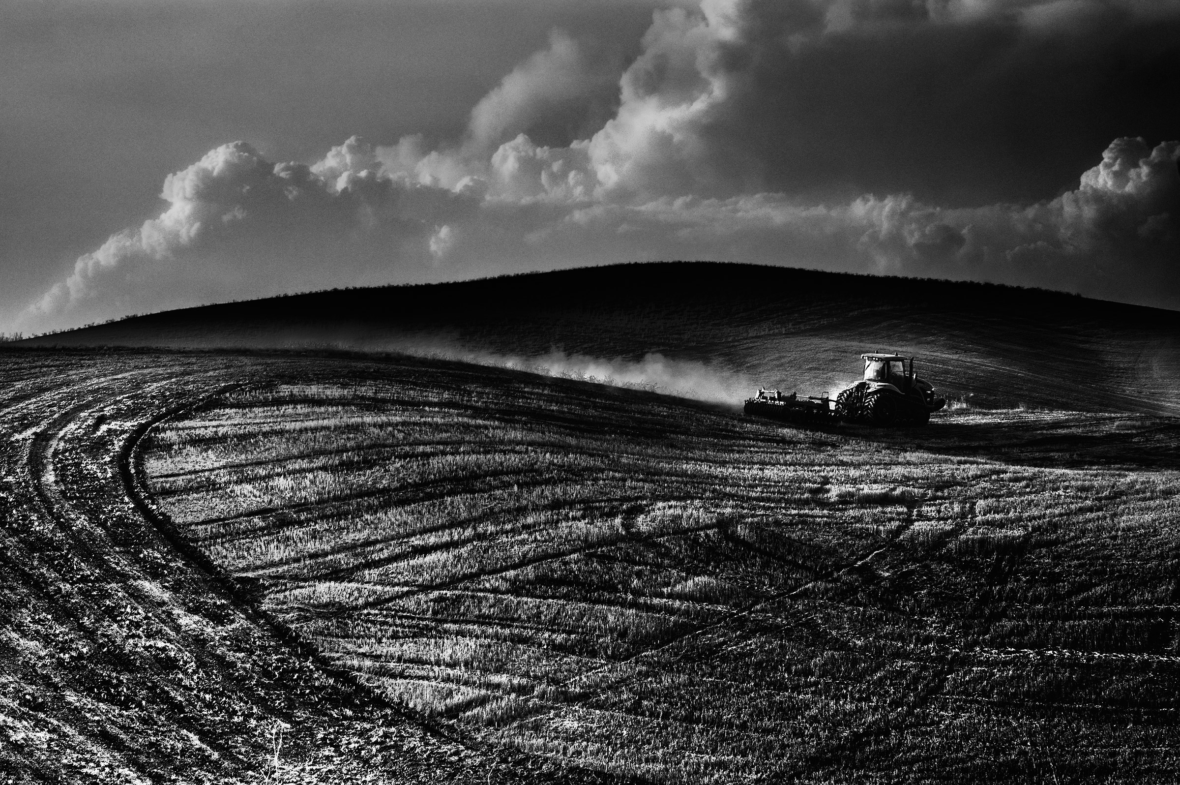 Lights and shadows in Val D'Orcia