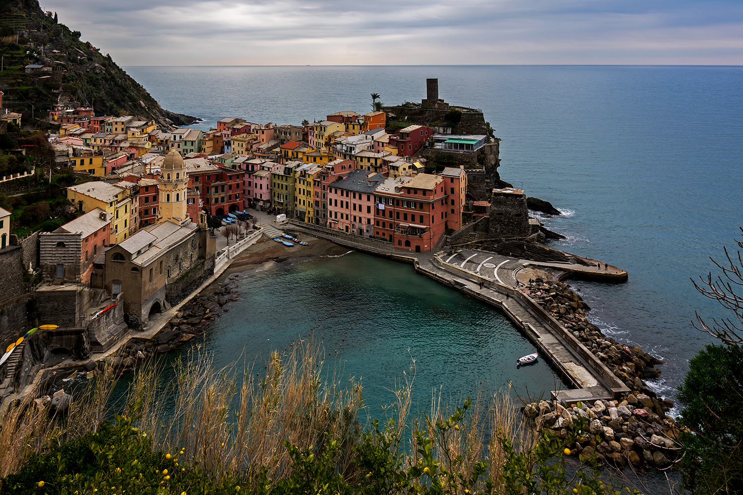 Il porticciolo di Vernazza