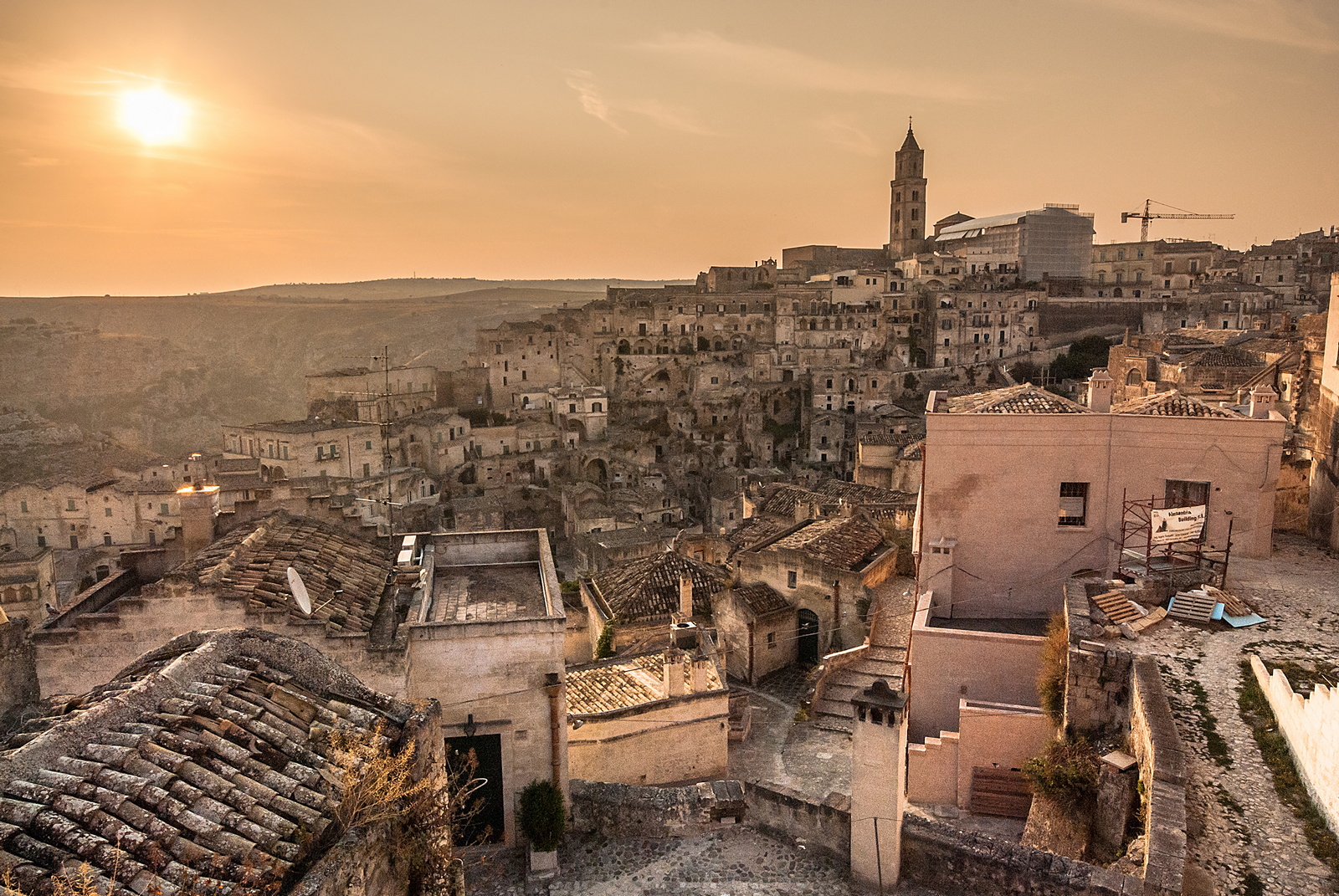 Ultimo giorno a Matera, alba