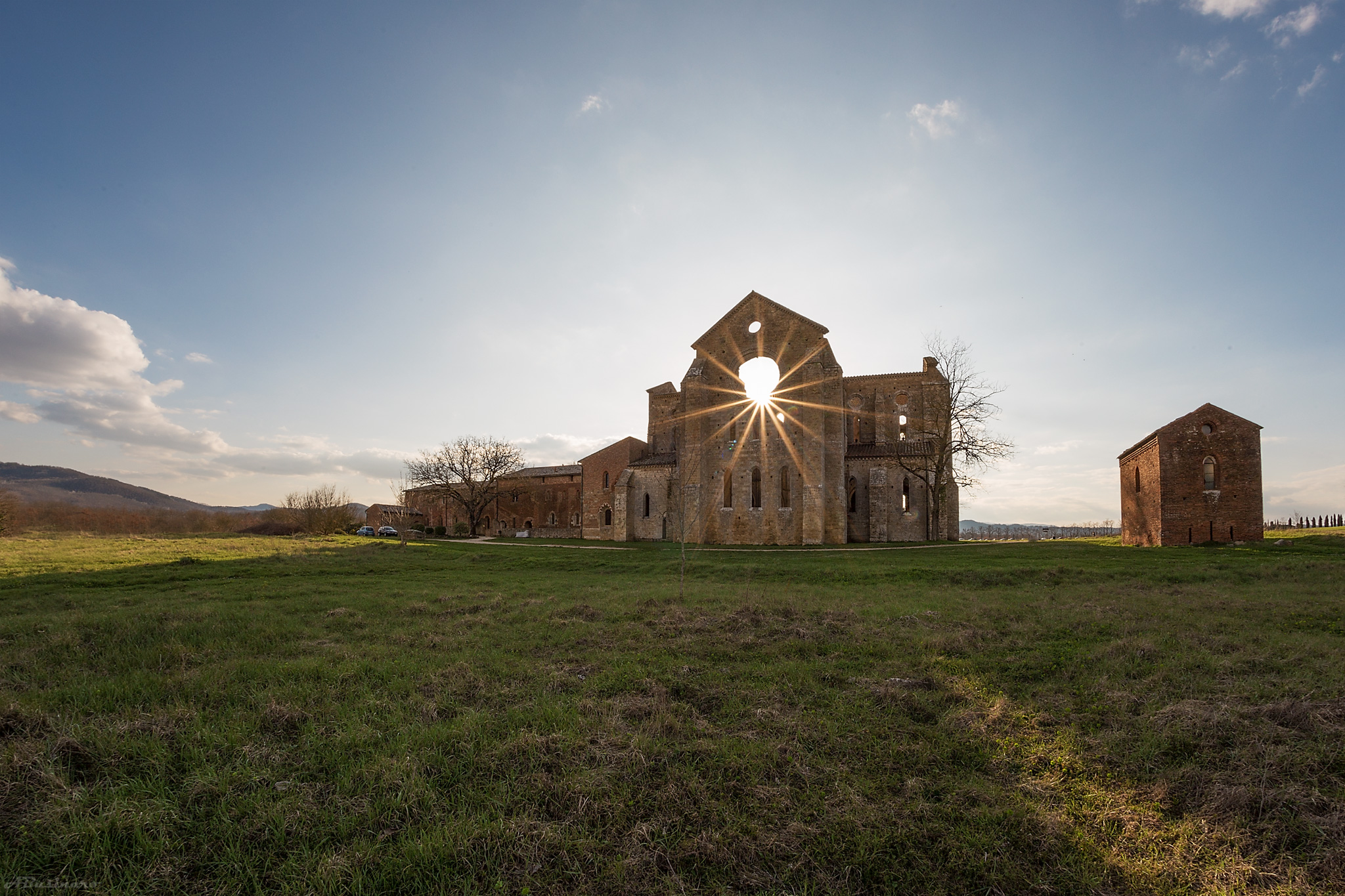Abbey of San Galgano from outside