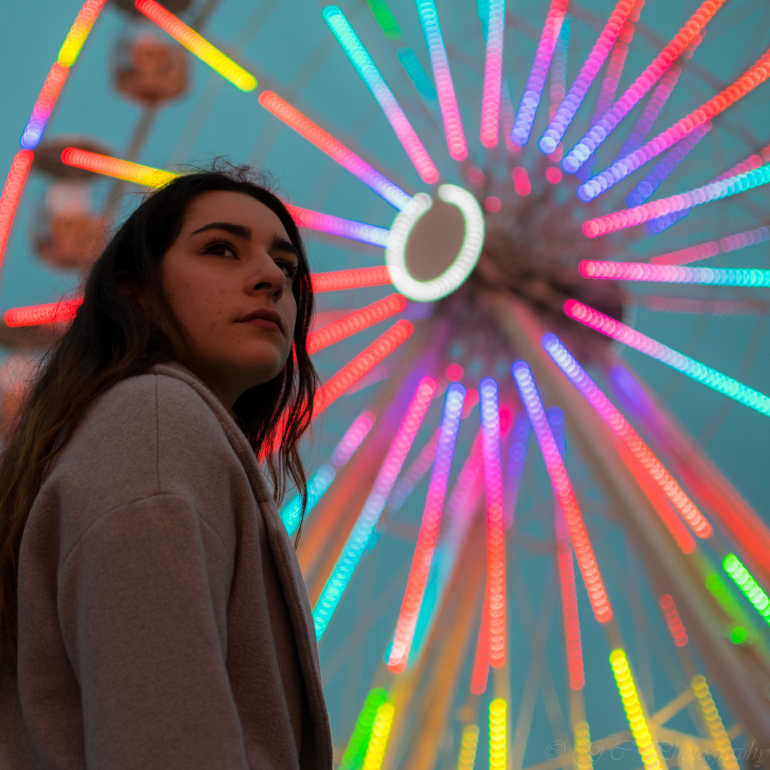 Dessous la grande roue