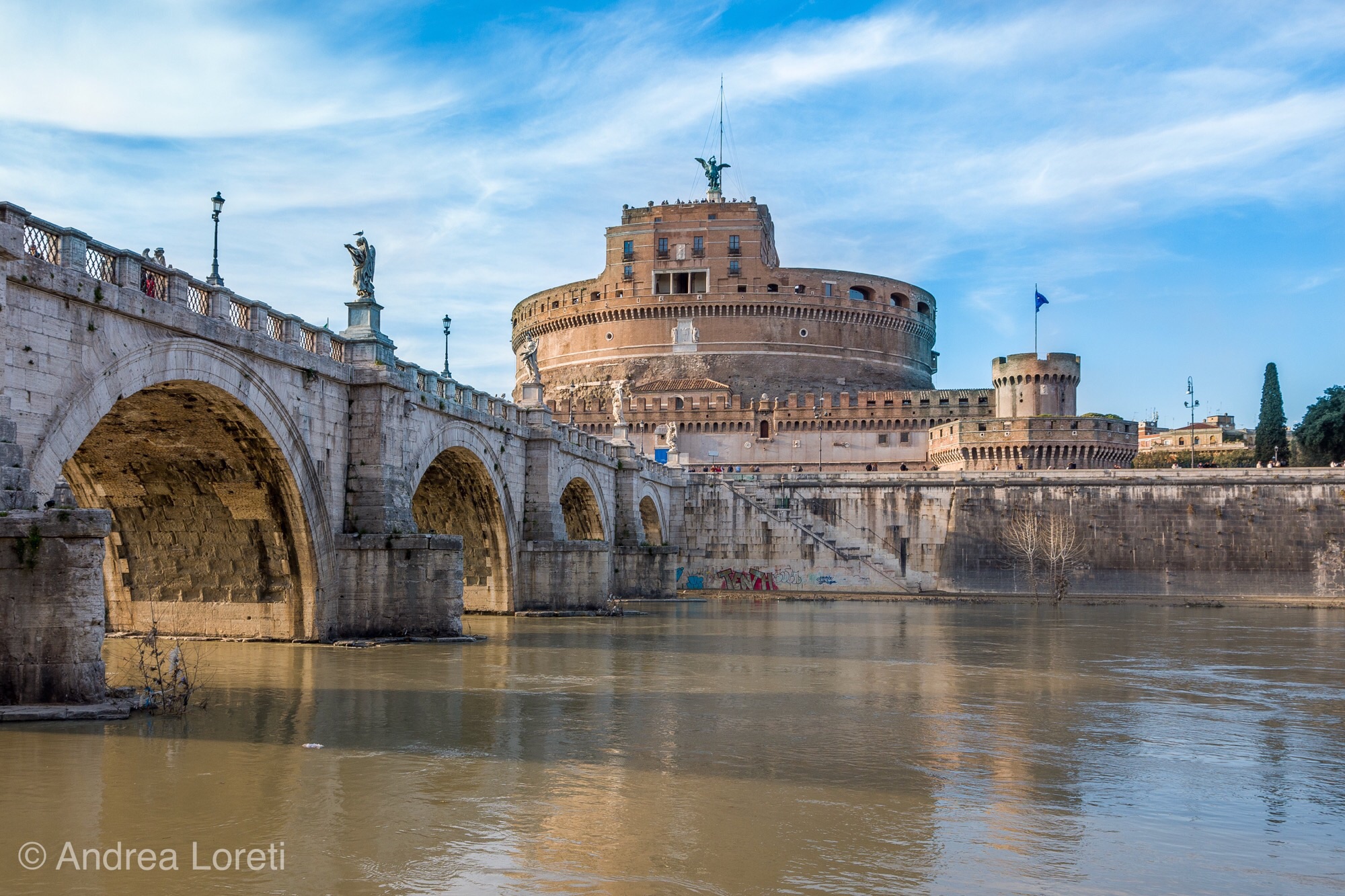 Castel Sant'Angelo dal tevere 1