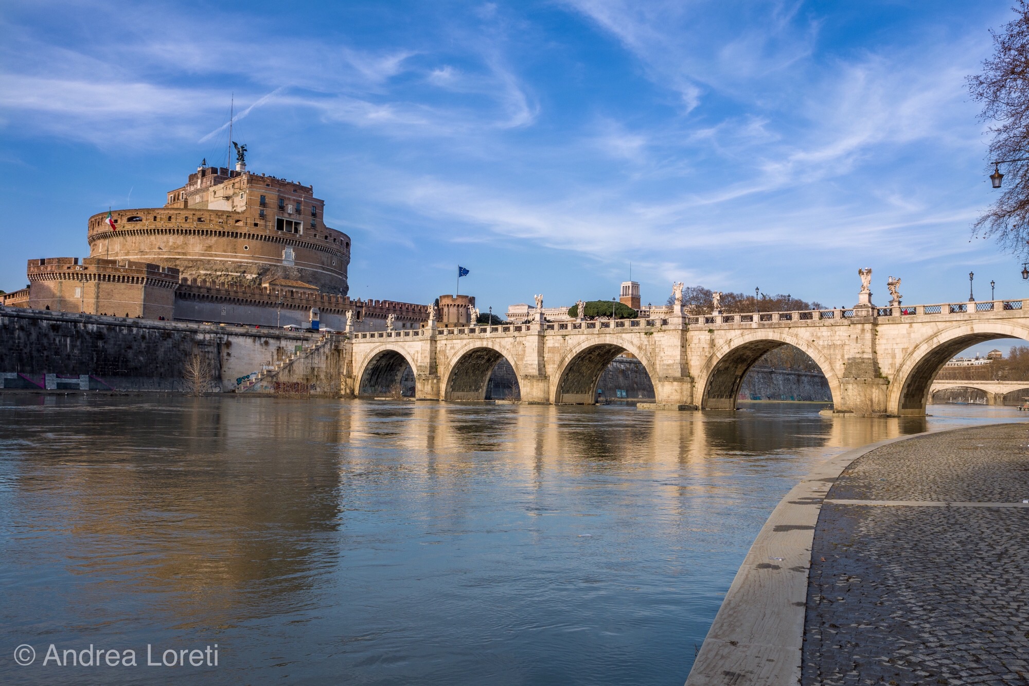 Castel Sant'Angelo dal tevere 2