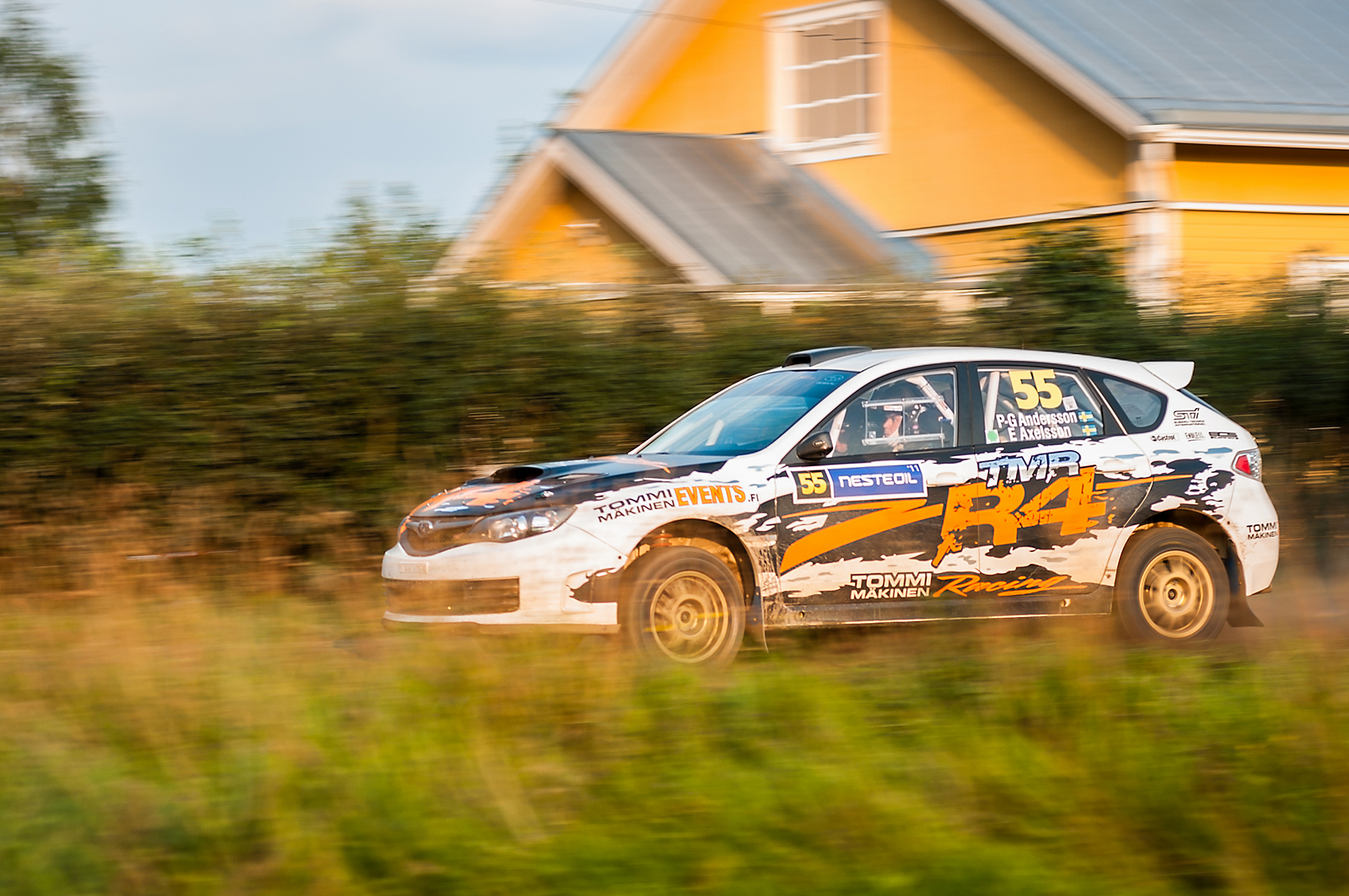 Neste Oil RAlly Finland 2011 - Axelsson / Andersson