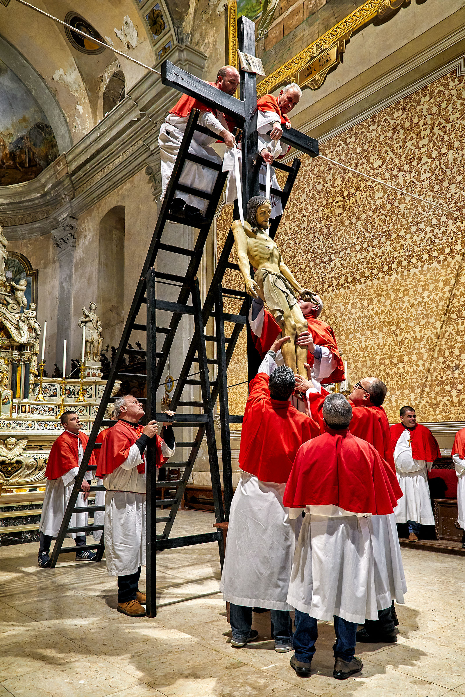 S'Iscravamentu la pietosa deposizione del Cristo