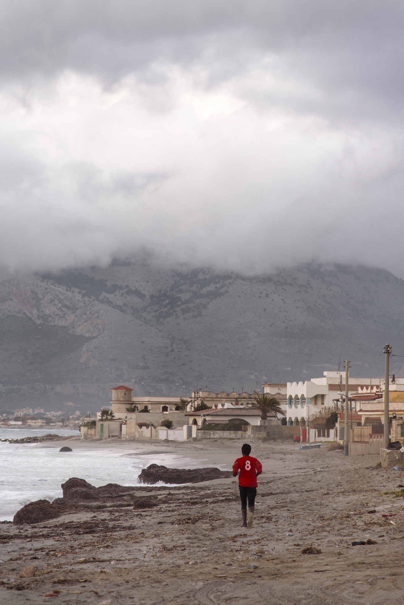 Corsa sulla spiaggia