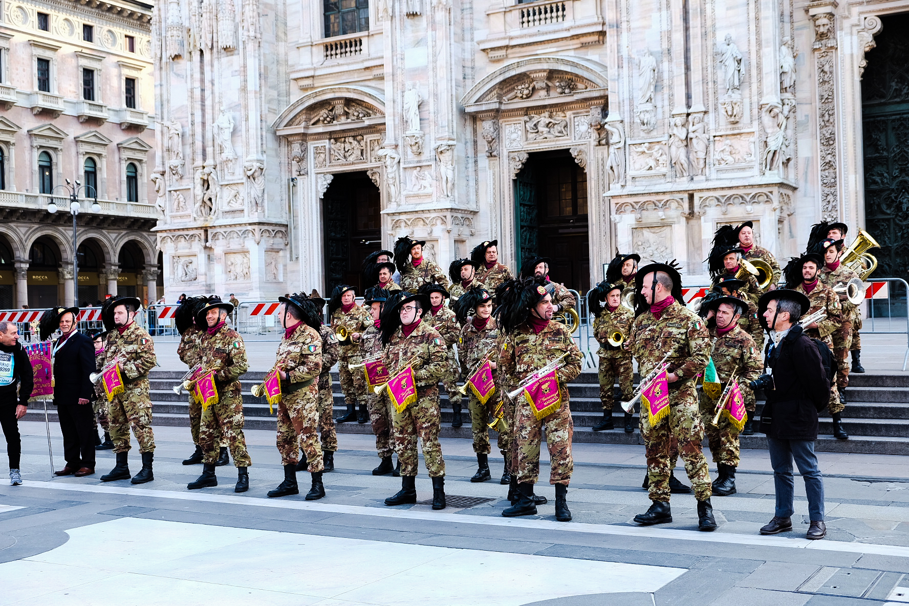 the stramilano fanfare ...