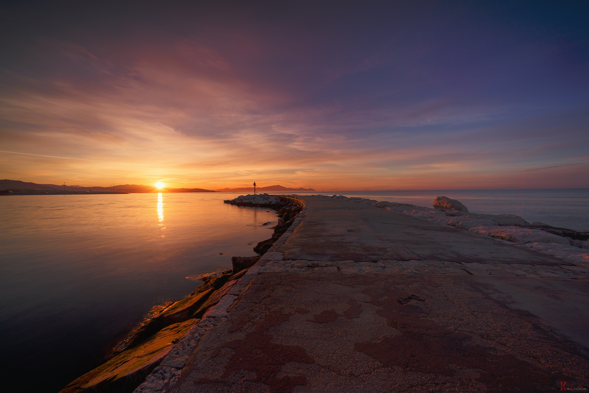 The landing of the Siren