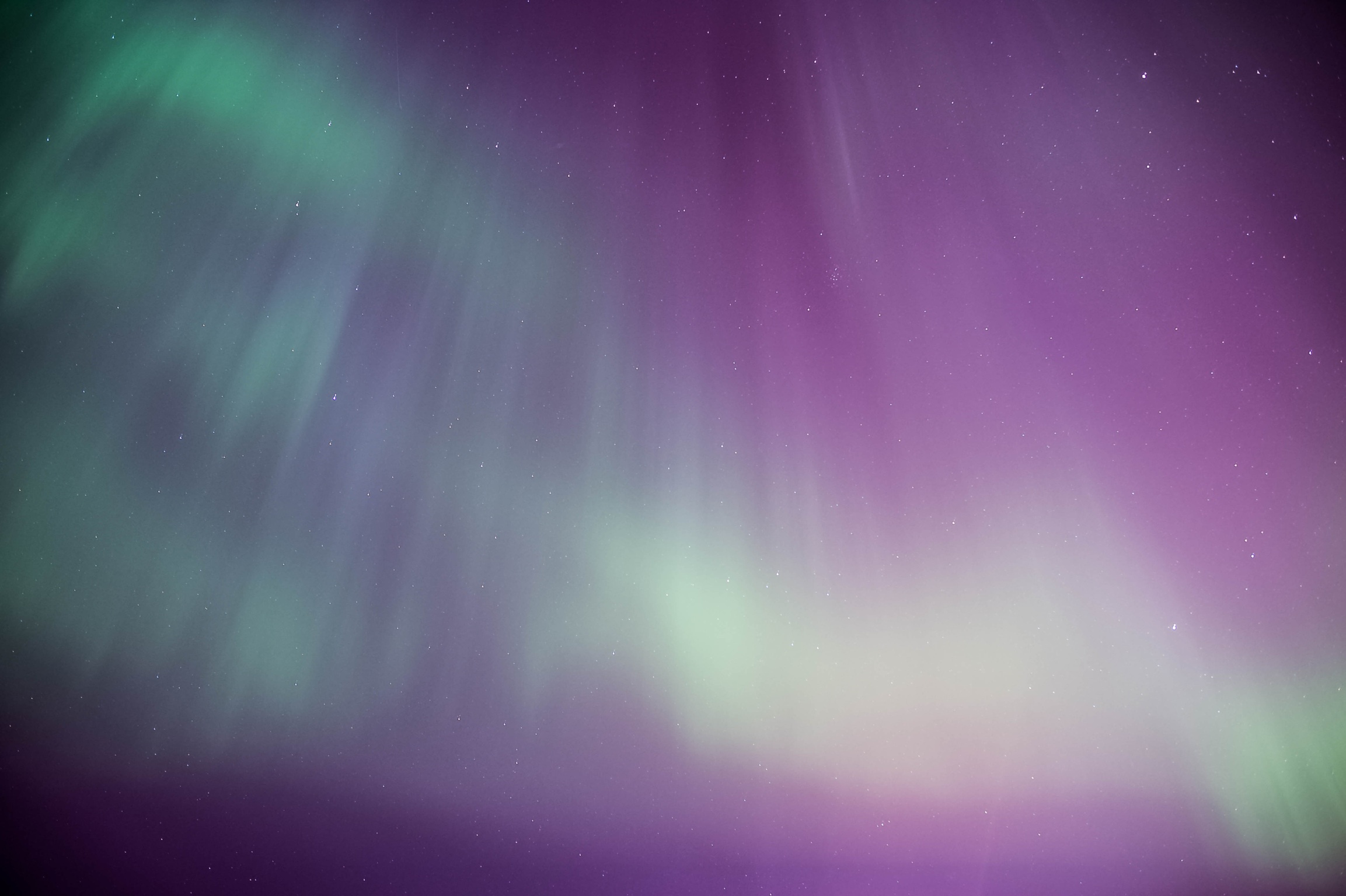 Northern lights above my head (rovaniemi)