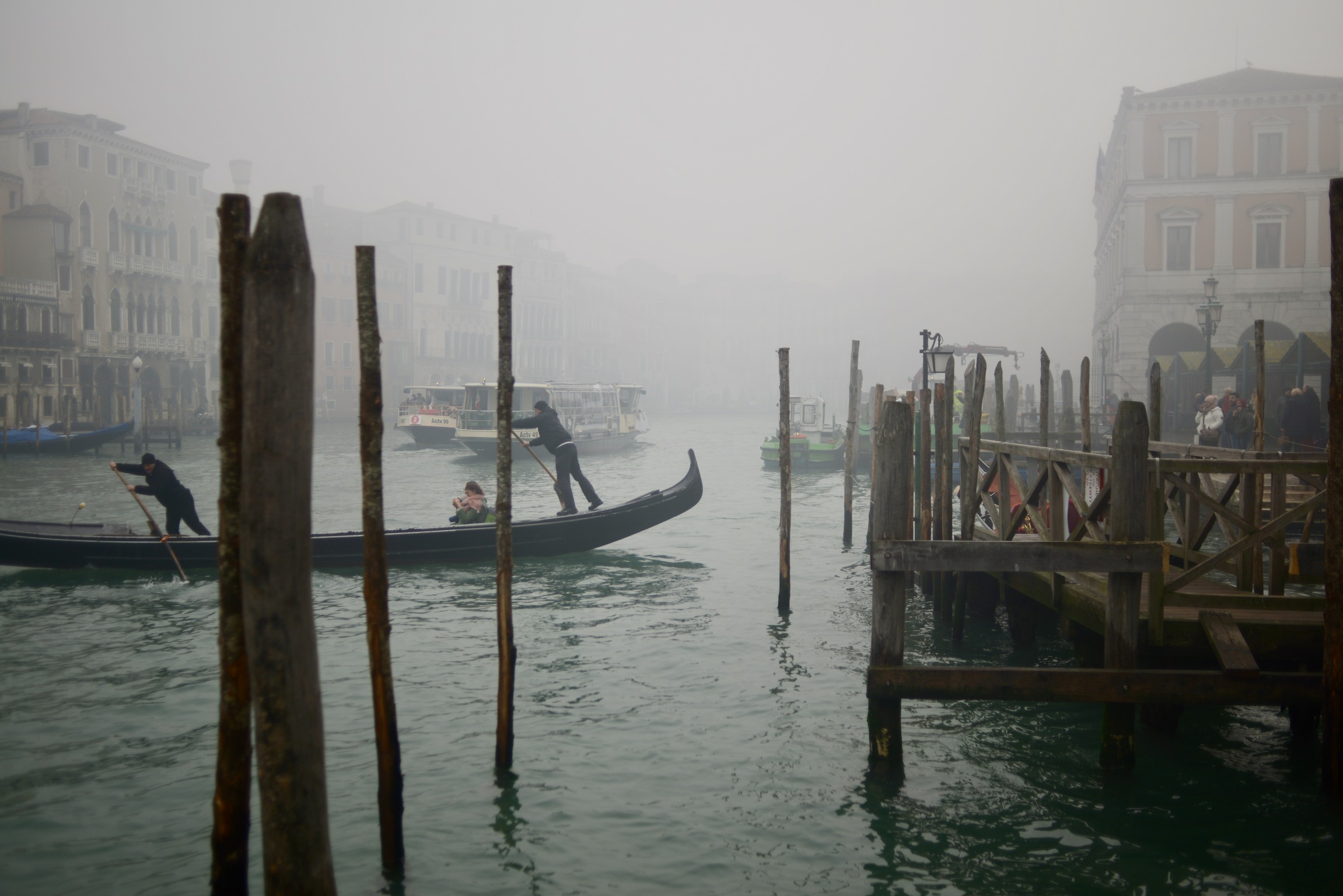 Venezia nella nebbia