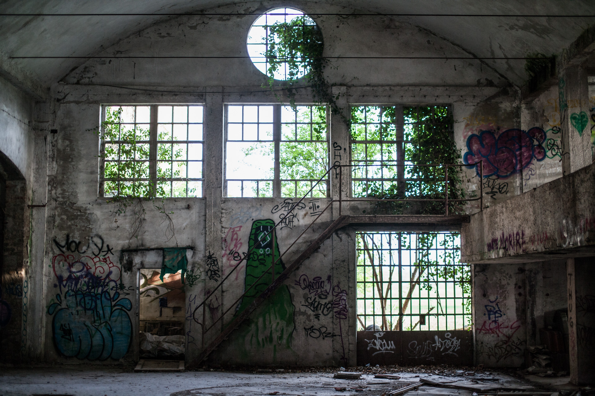 The abandoned paper mill 5