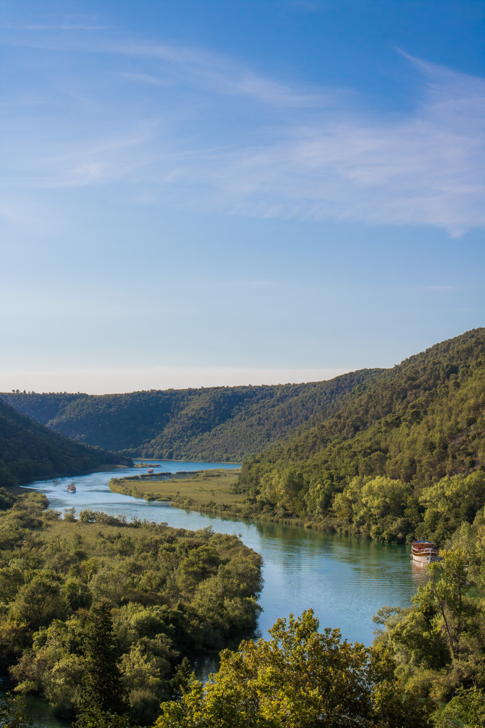 Glimpse of the Krka National Park