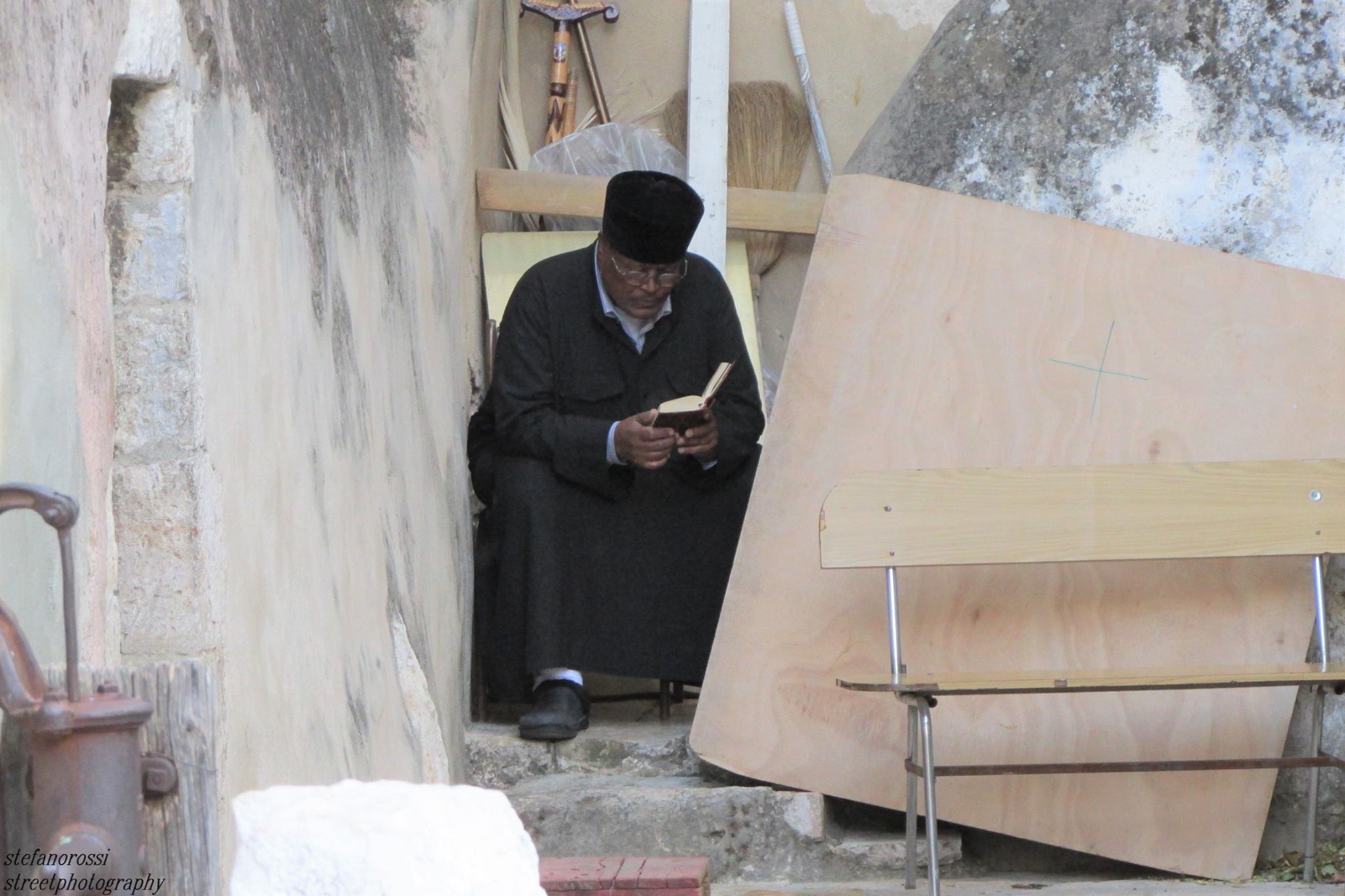 Monaco etiope - Chiesa S. Sepolcro