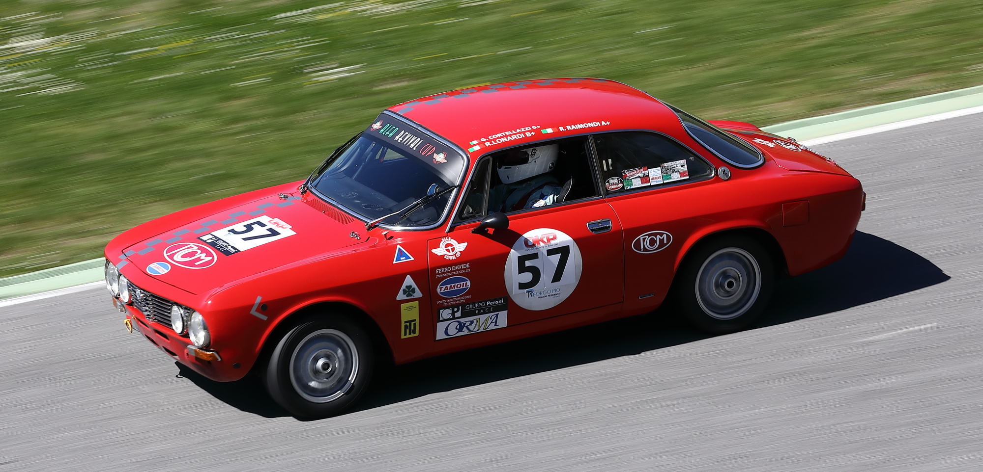 Mugello. Short straight between the curves of San Donato and...