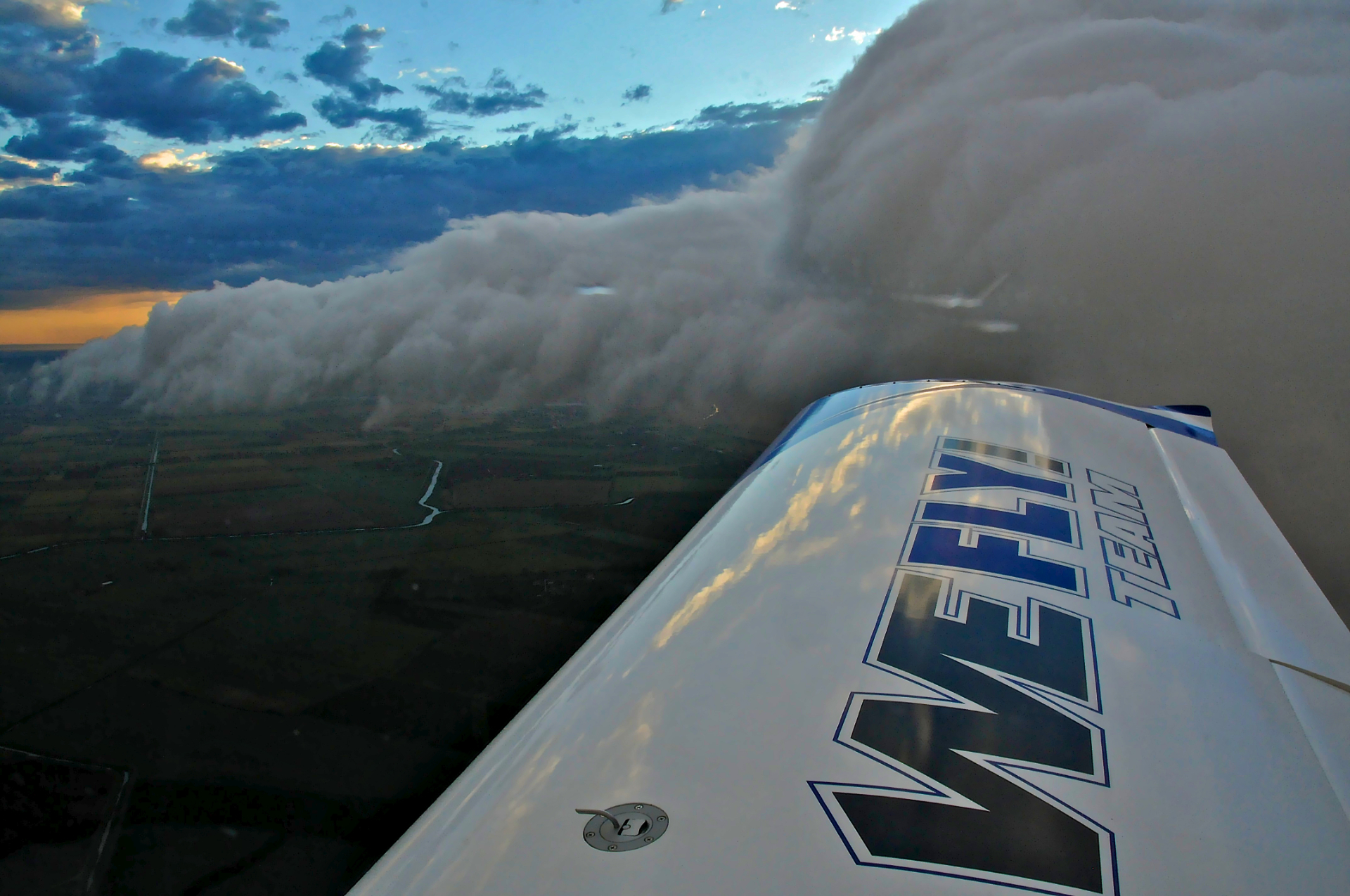 Surfin' on the storm