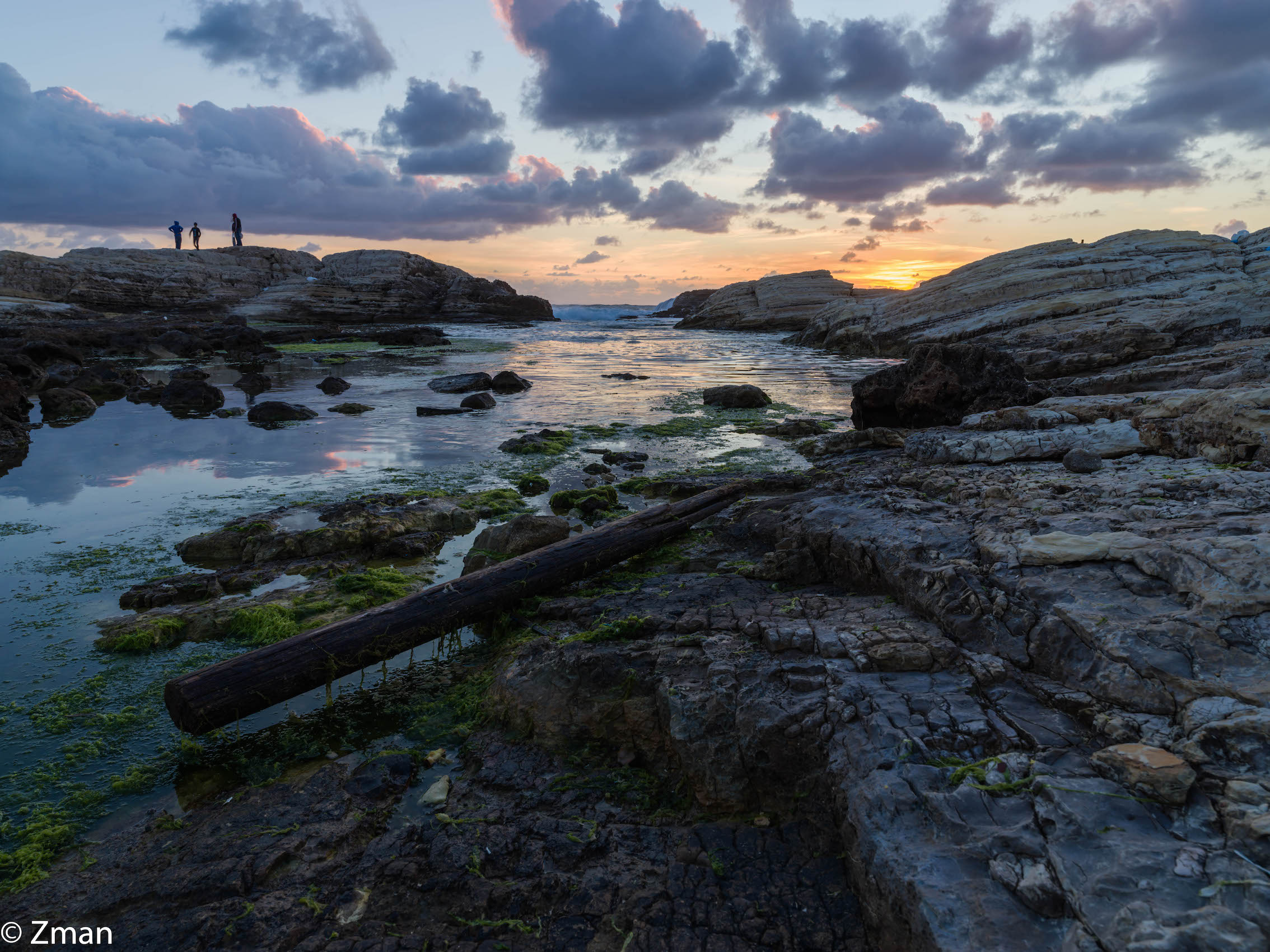 Tramonto alle rocce Al Raouche