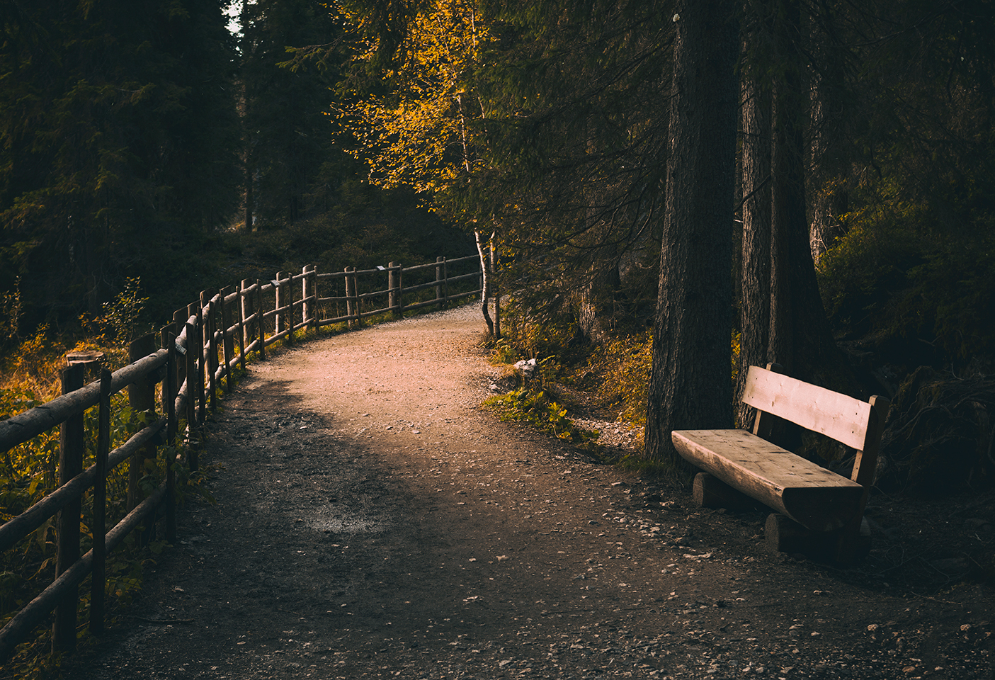 Last light on Lake clarity