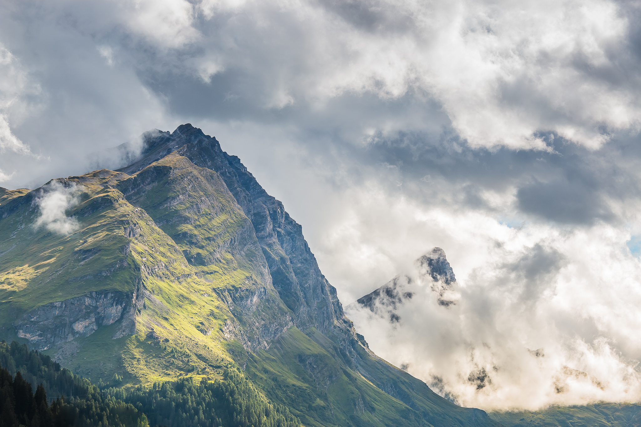 Clouds over Switzerland
