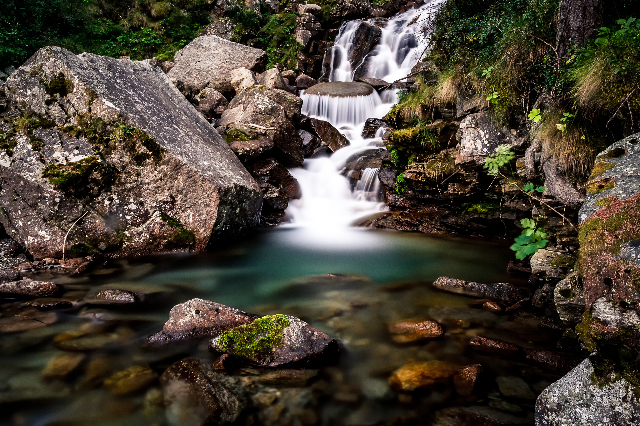 Waterfalls Ceresole Reale