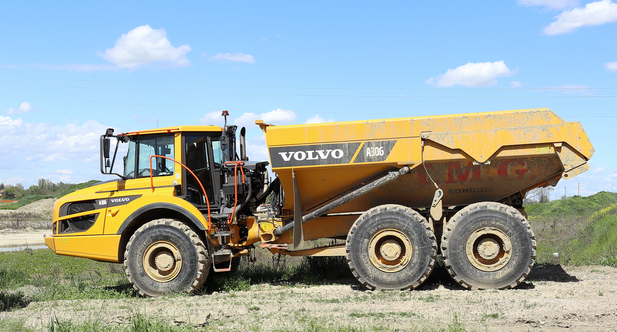 Walking with the M6.