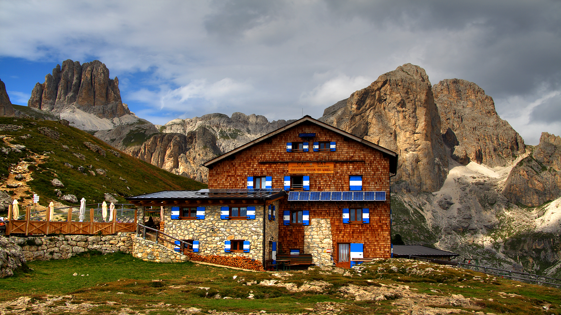Val di Fassa -  Rifugio Roda di Vael