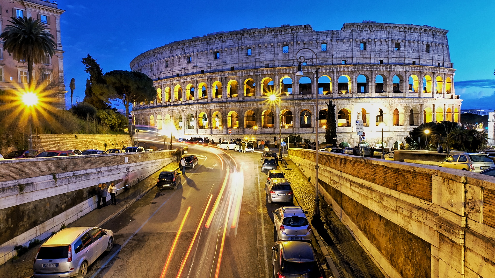 "Quanto sei bella Roma, quann's evening"