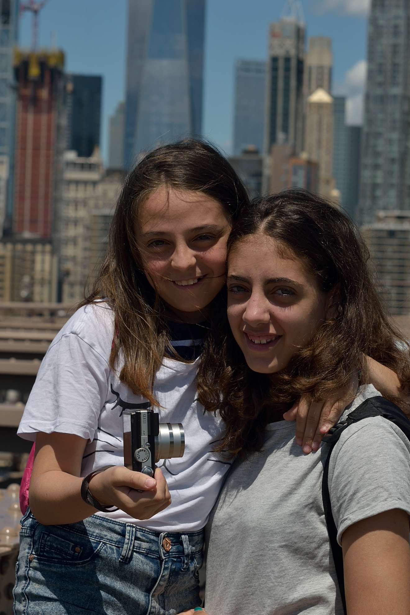 Francesca and Eleanor in New York