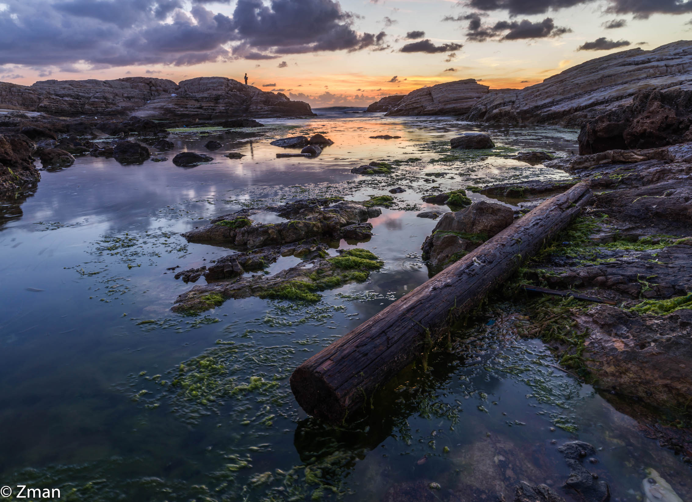 Tramonto alle rocce Al Raouche