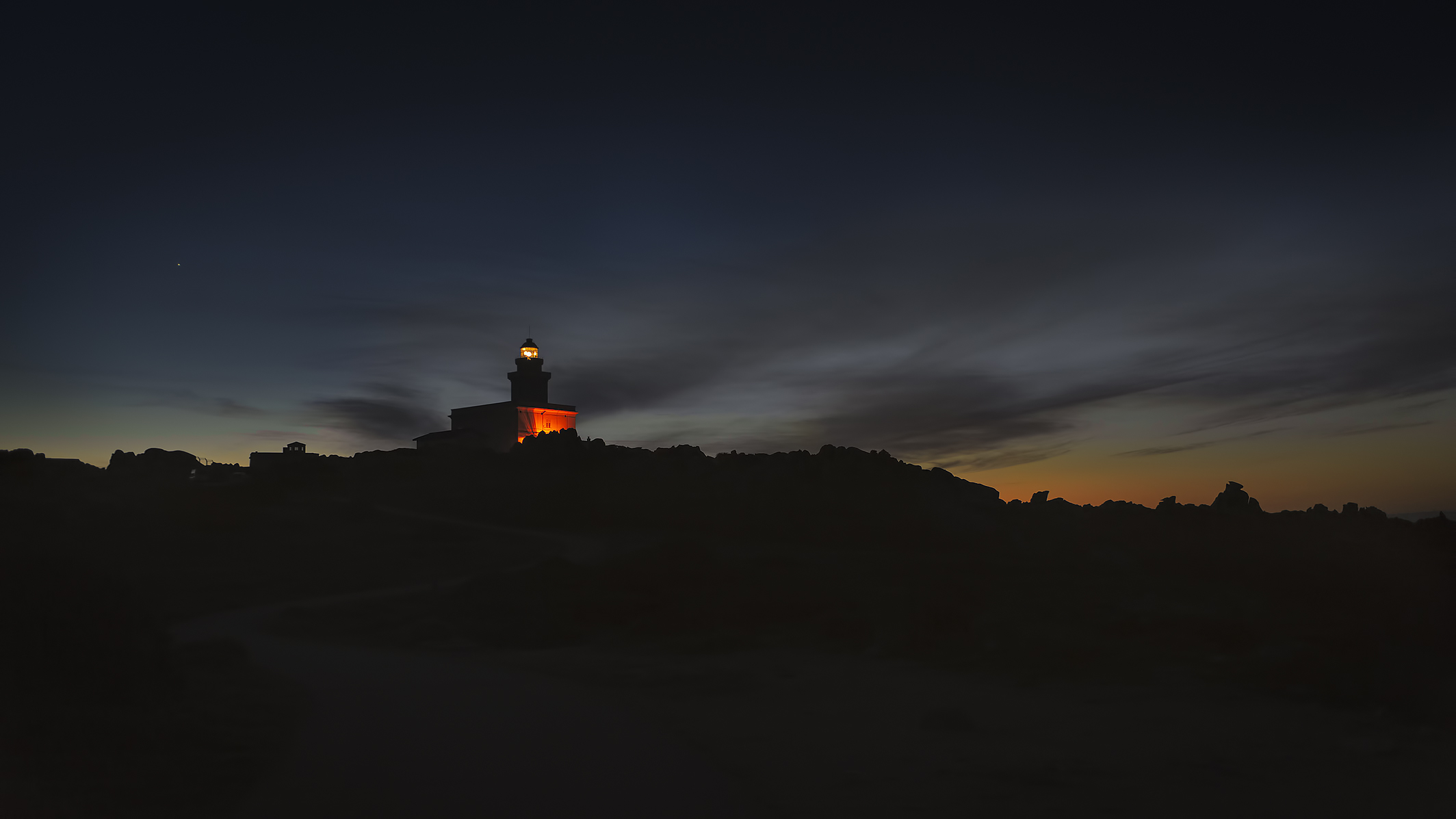 Blue hour at the lighthouse