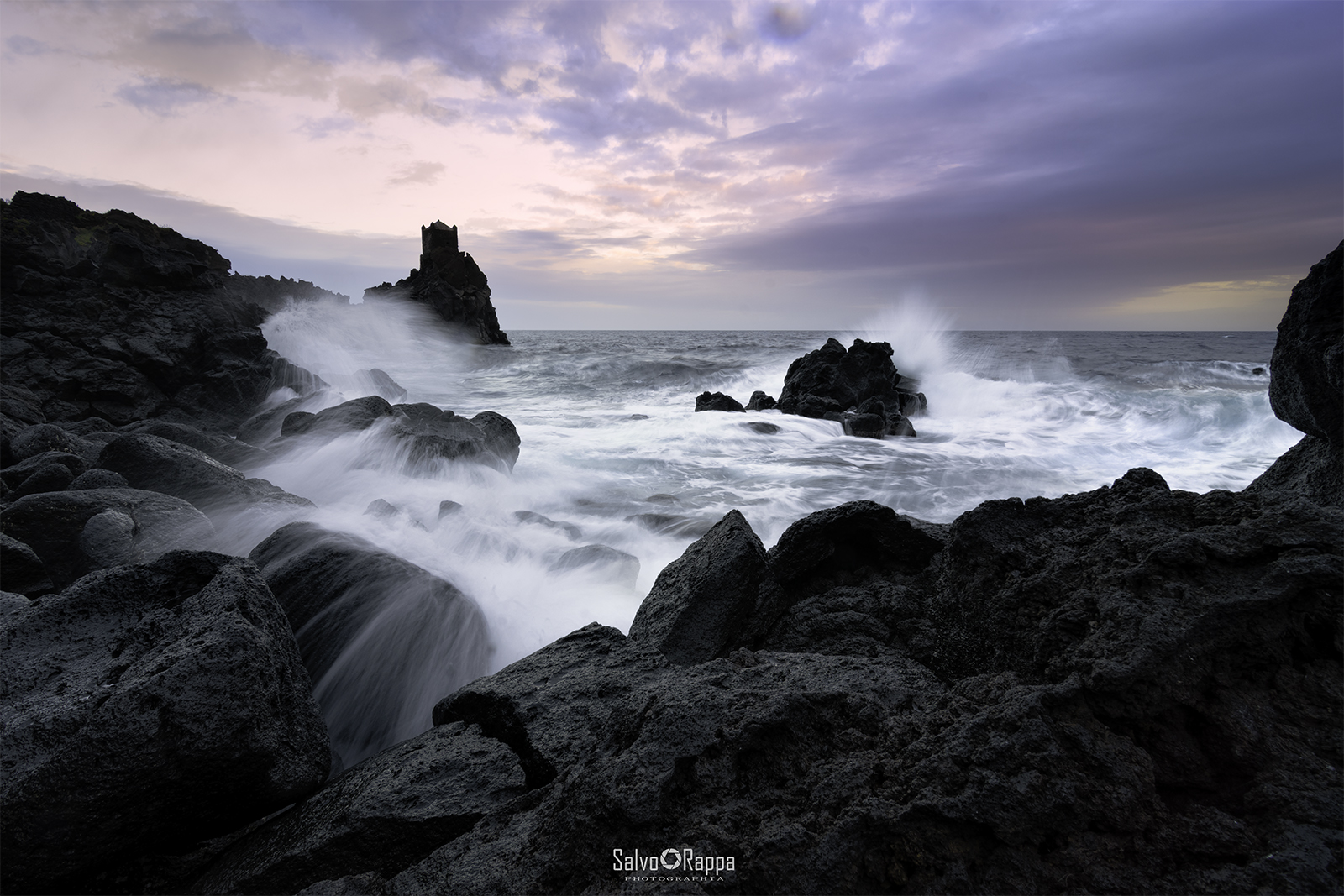 Beyond the rocks ...