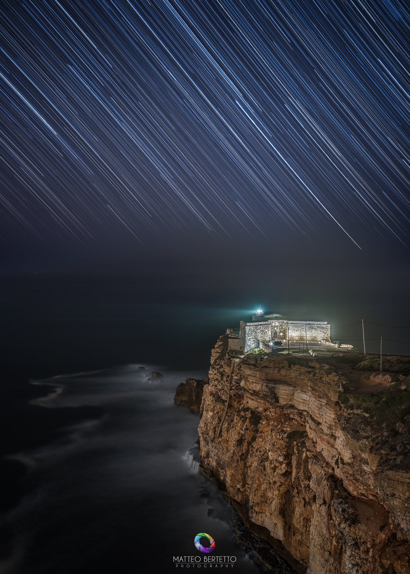 Nazaré - Portogallo, Faro della Fortezza di Sã...