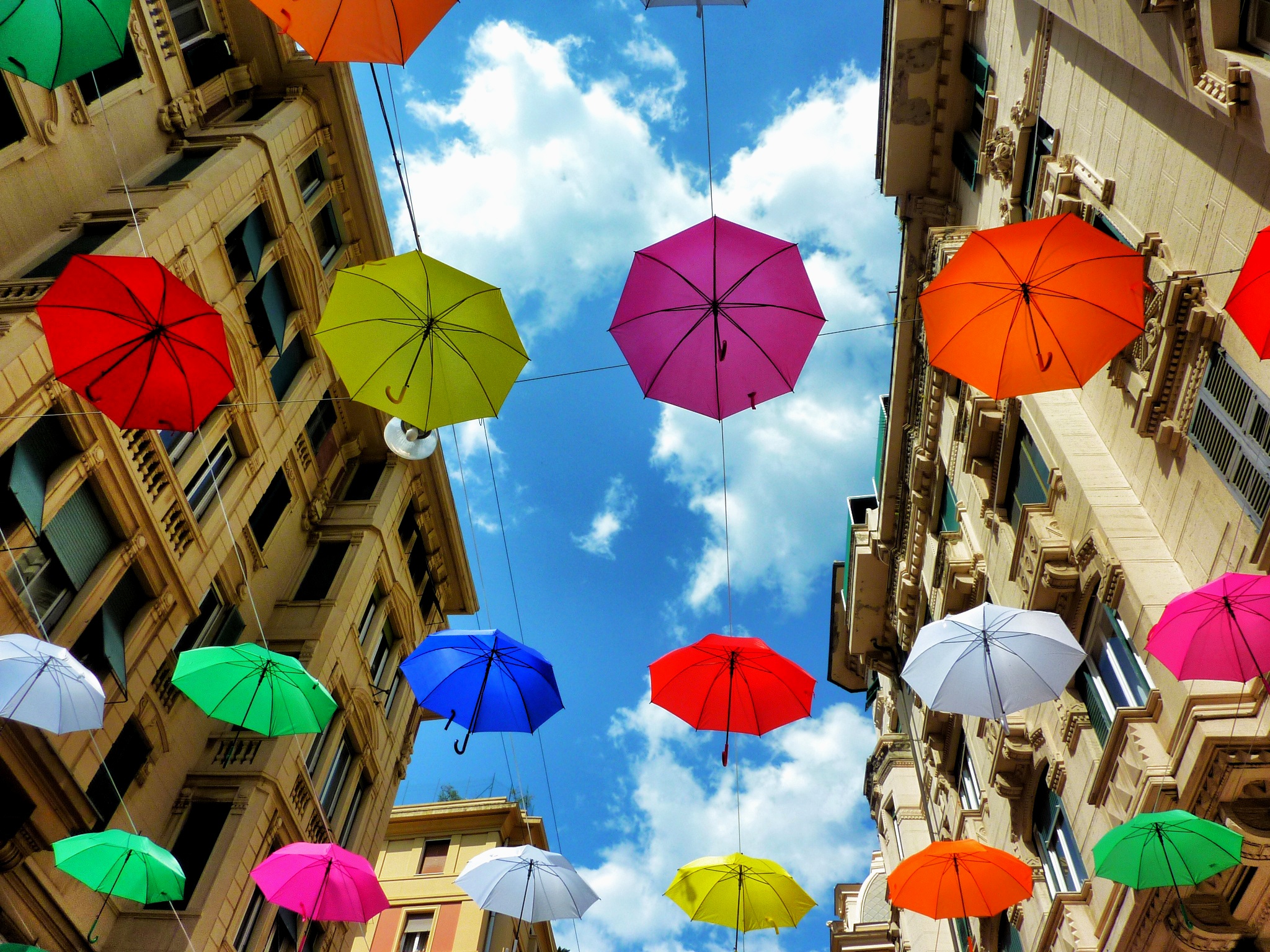 EUROFLORA in Genoa awaiting colors