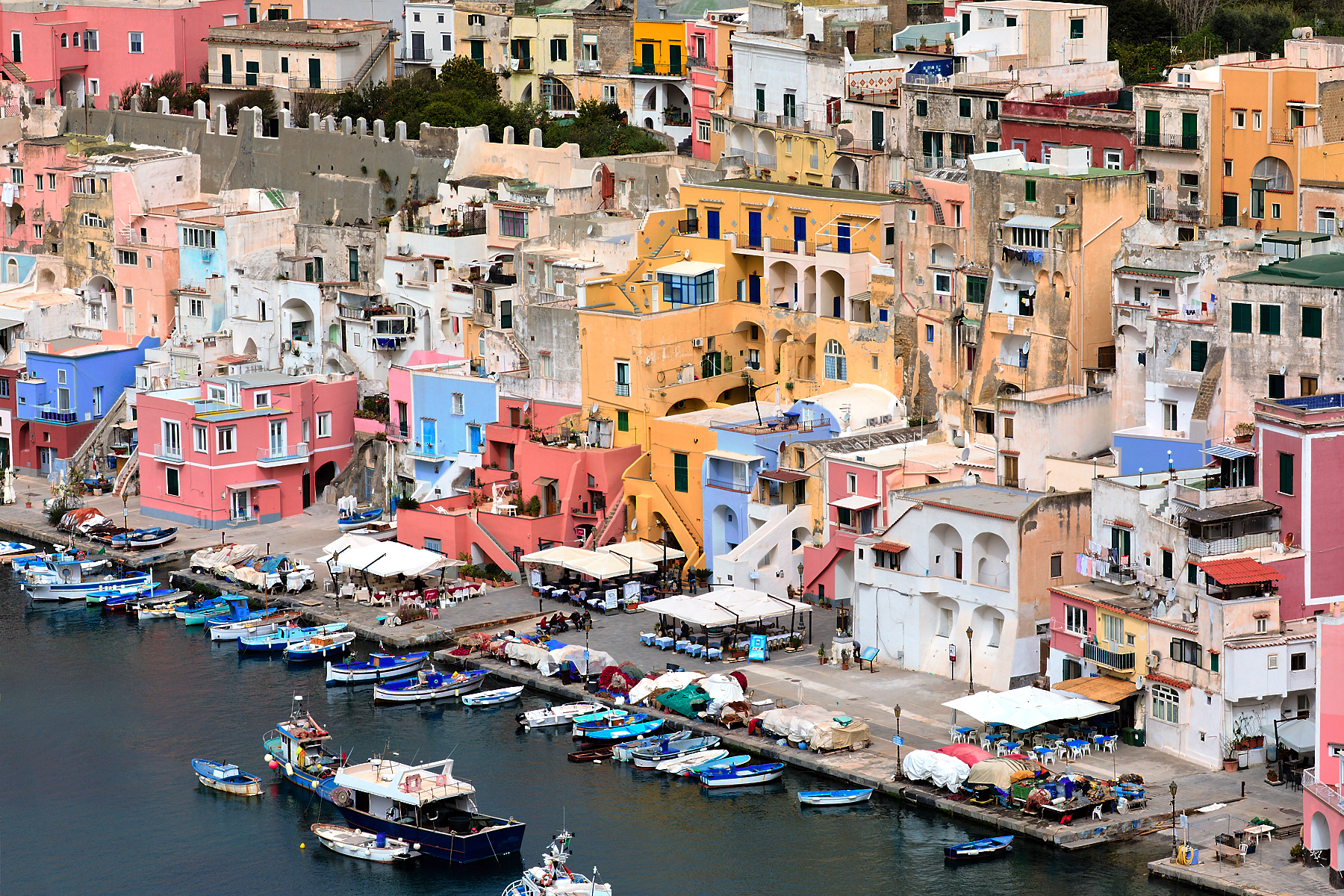 The colors of Procida