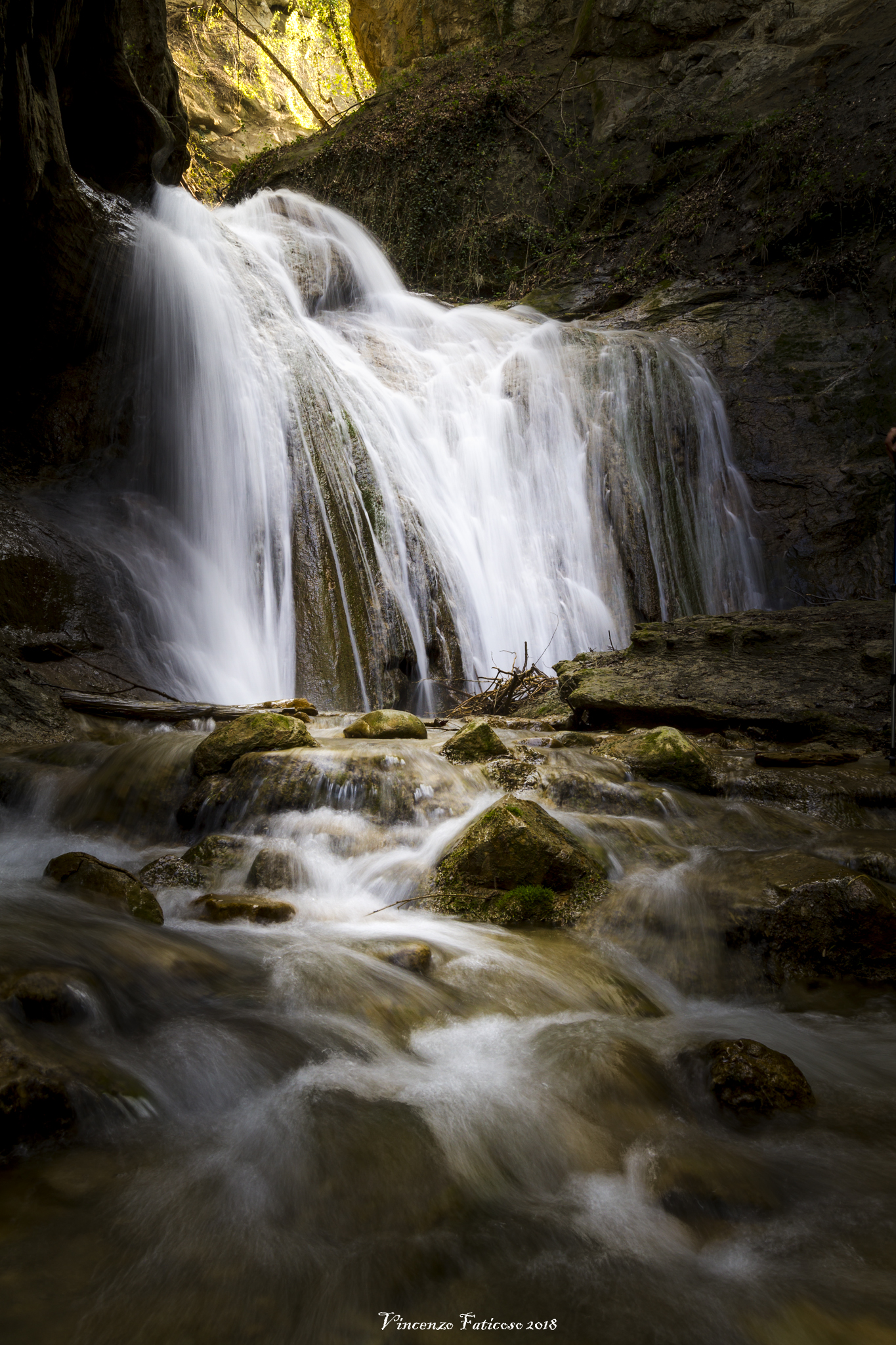 waterfall of tassaro