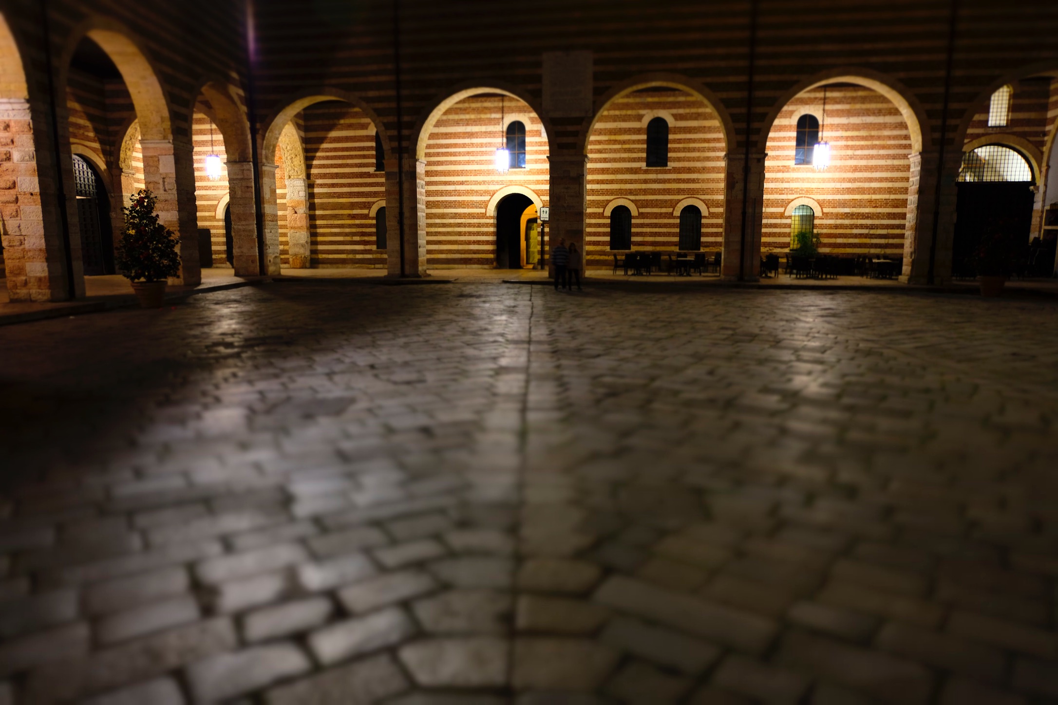 Verona, Cortile Mercato Vecchio