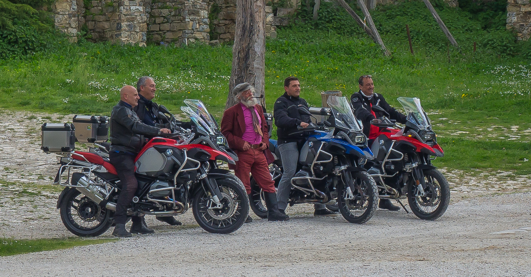 The old and the new ...