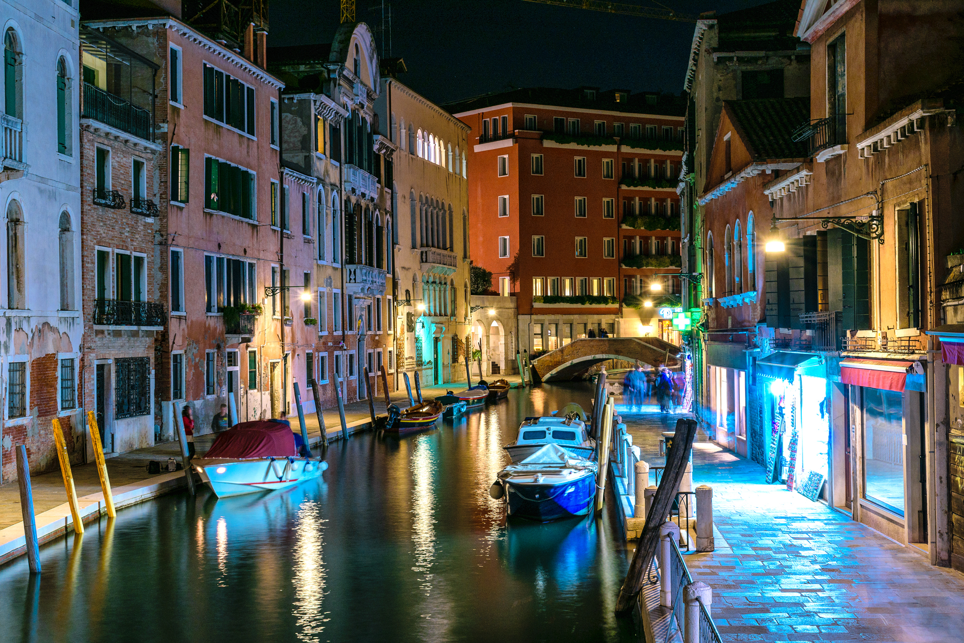 Venice by night