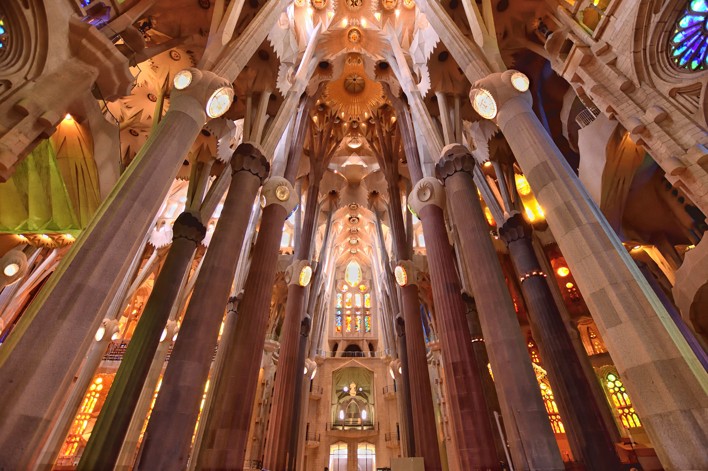 Sagrada Familia - Gli alberi di Gaudì