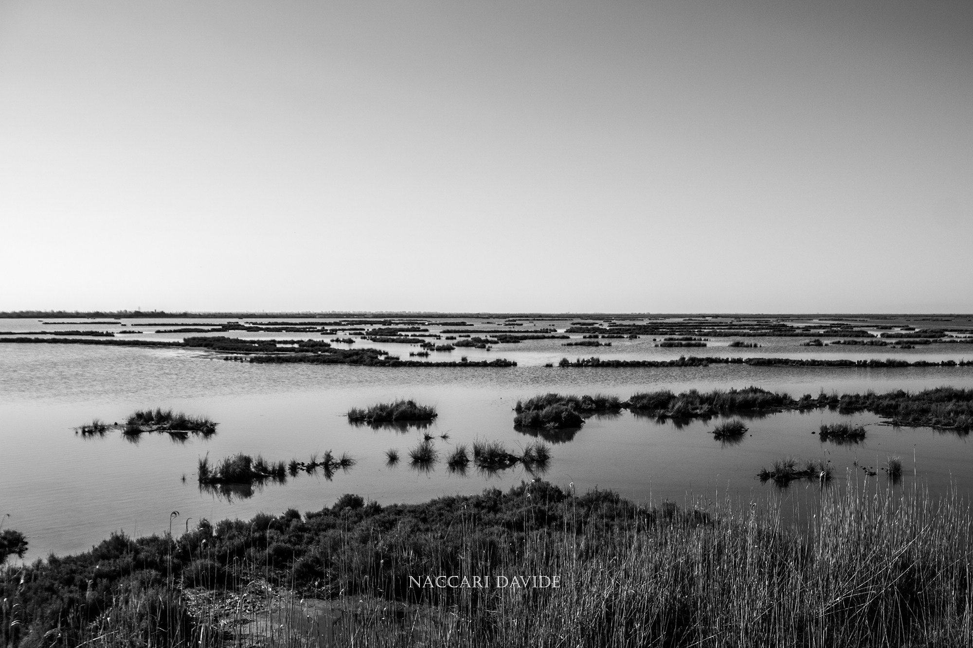 Laguna diversamente colorata