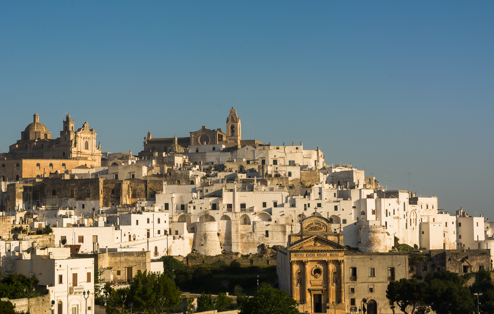 Ostuni upon awakening