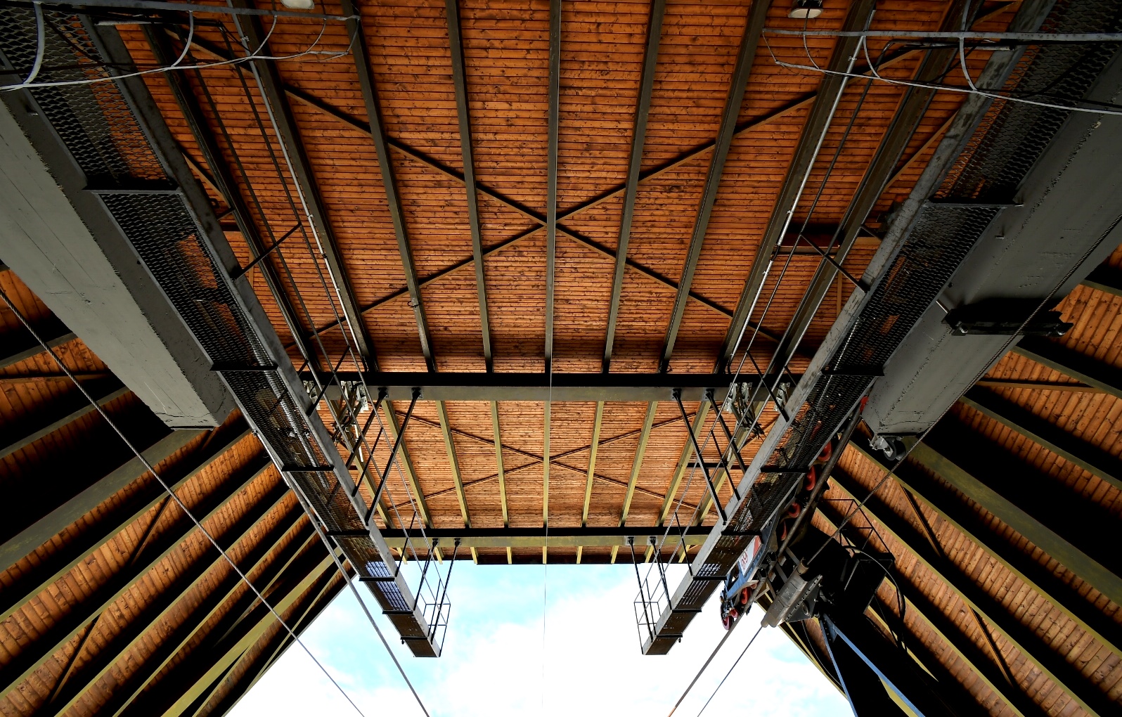 Tetto funivia + simmetria