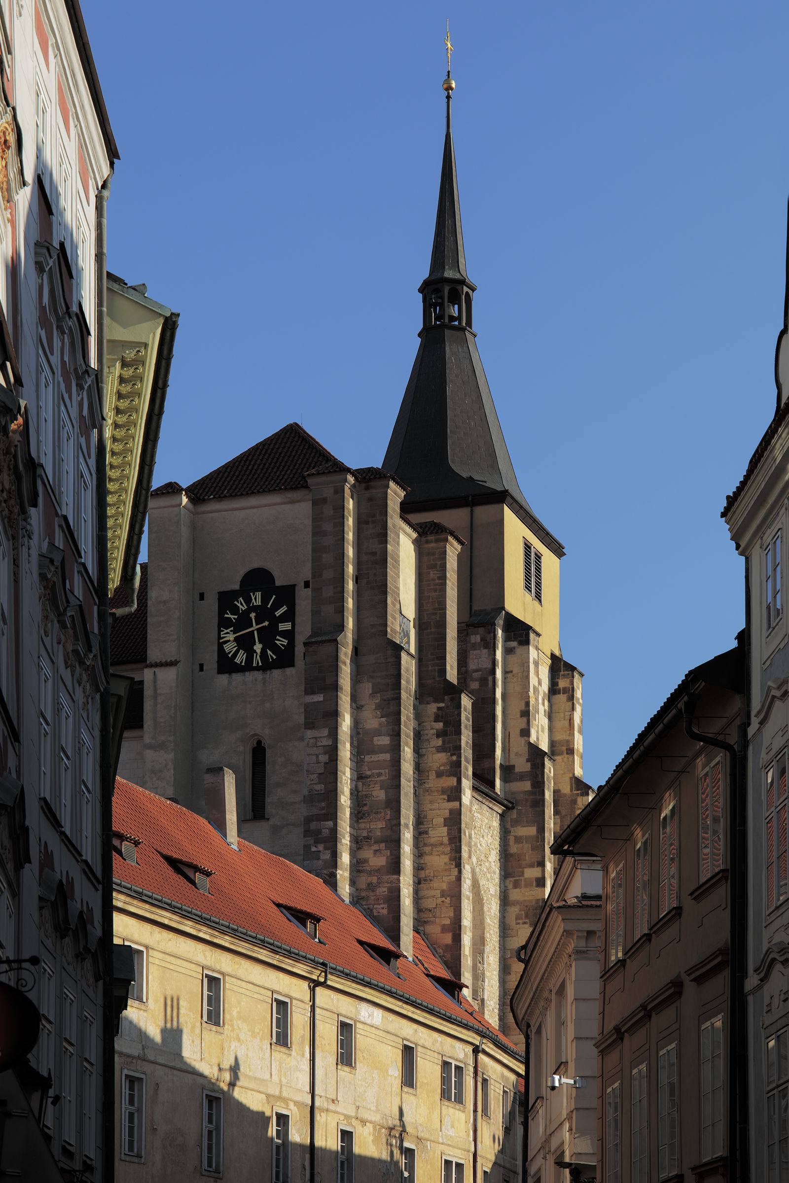 Walking through Prague